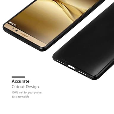 Skal Huawei MATE 8 Fodral Case (Svart)
