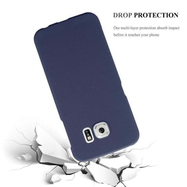 Samsung Galaxy S6 EDGE Skal Fodral Case (Blå)
