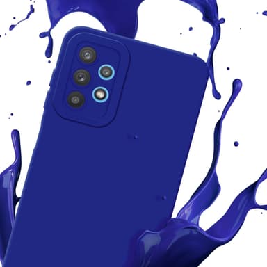 Samsung Galaxy A32 5G Skal Fodral Case (Blå)