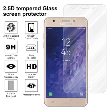 Samsung Galaxy J3 2018 Skyddsglas Skyddsfilm Skärmskydd