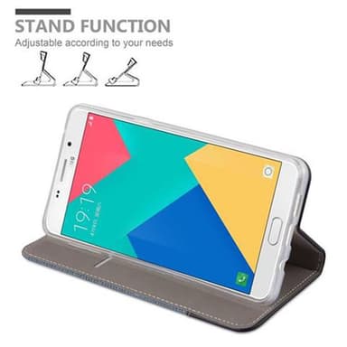 Samsung Galaxy A9 2016 Plånboksfodral Skal (Blå)