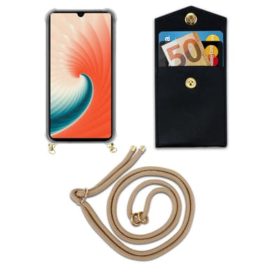 Huawei MATE 20 Skal Fodral Kedja (Brun)