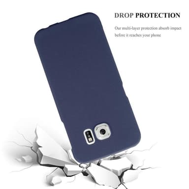 Samsung Galaxy S6 EDGE Skal Fodral Case (Blå)