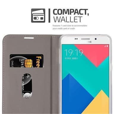 Samsung Galaxy A9 2016 Plånboksfodral Skal (Blå)