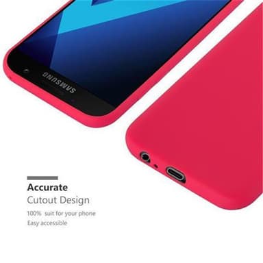 Skal Samsung Galaxy A3 2017 Fodral Case (Röd)