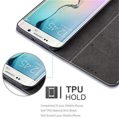 Samsung Galaxy S6 EDGE Skal Fodral Case (Blå)