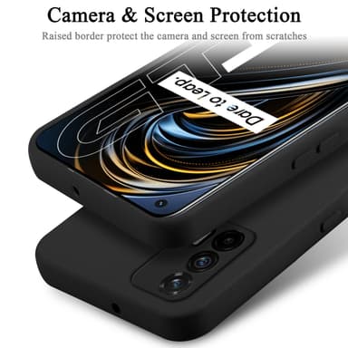 Realme GT Skal Fodral Case (Svart)