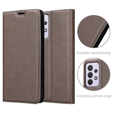 Samsung Galaxy A33 5G Skal Fodral Case (Brun)