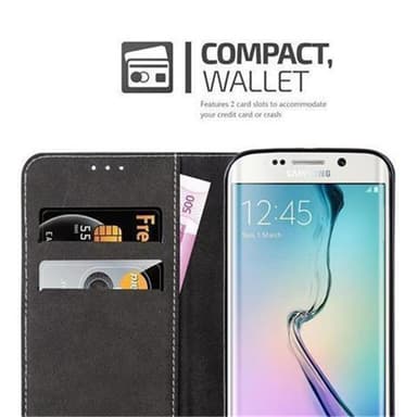Samsung Galaxy S6 EDGE Skal Fodral Case (Blå)