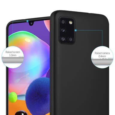 Skal Samsung Galaxy A31 Fodral Case (Svart)