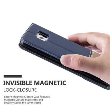 Samsung Galaxy S6 EDGE Skal Fodral Case (Blå)