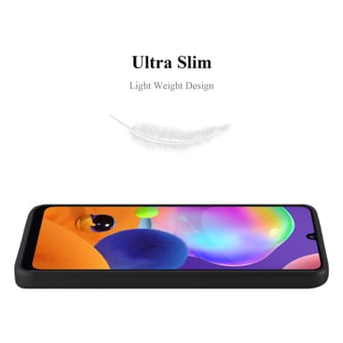 Skal Samsung Galaxy A31 Fodral Case (Svart)