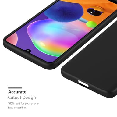 Skal Samsung Galaxy A31 Fodral Case (Svart)