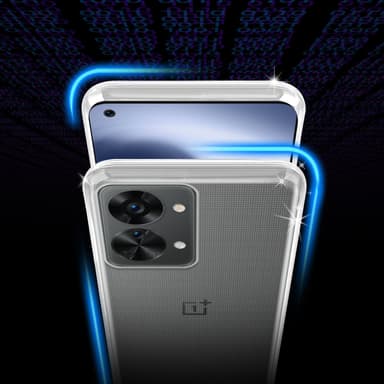OnePlus Nord 2T Skal Fodral Case (Transparent)