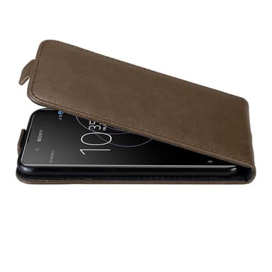 Sony Xperia XA1 PLUS Flipfodral Skal (Brun)