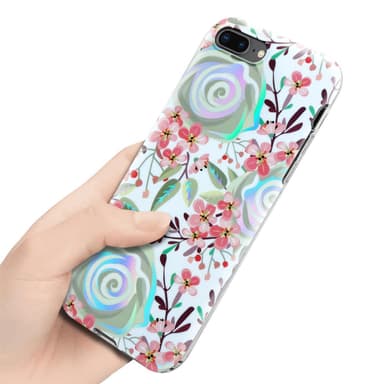 iPhone 7 PLUS / 7S PLUS / 8 PLUS Fodral Skal Blommor
