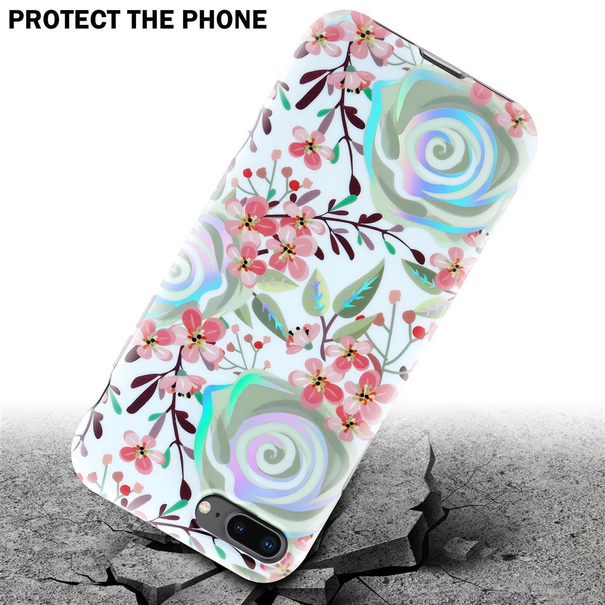 iPhone 7 PLUS / 7S PLUS / 8 PLUS Fodral Skal Blommor