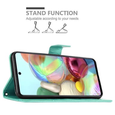 Samsung Galaxy A71 4G Plånboksfodral Skal (Turkos)