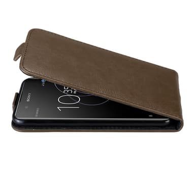 Sony Xperia XA1 PLUS Flipfodral Skal (Brun)