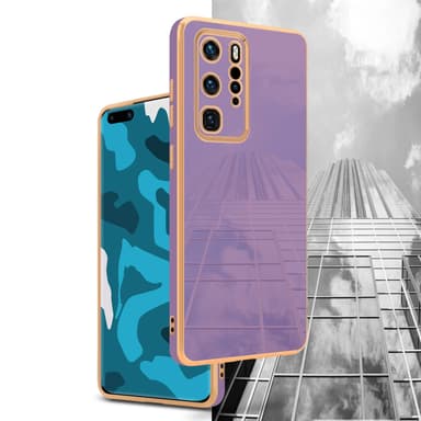 Huawei P40 PRO / P40 PRO+ Skal Fodral Case (Lila)