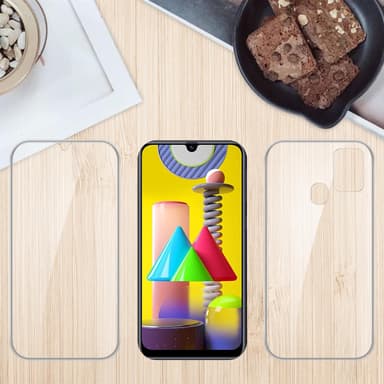 Skal Samsung Galaxy M31 Fodral Case (Transparent)