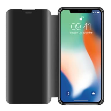 iPhone X / XS Plånboksfodral Skal (Svart)