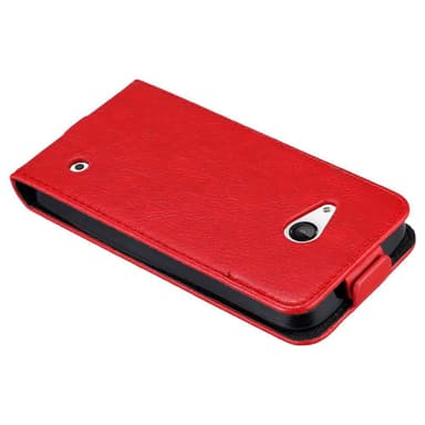 Nokia Lumia 550 Flipfodral Skal (Röd)