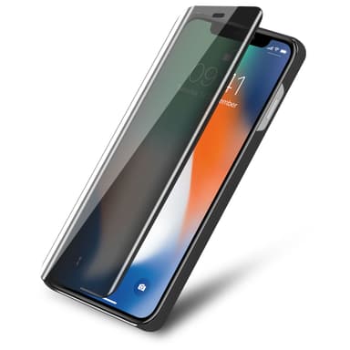 iPhone X / XS Plånboksfodral Skal (Svart)