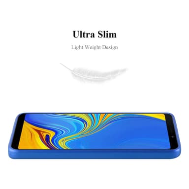 Skal Samsung Galaxy A9 2018 Fodral Case (Blå)