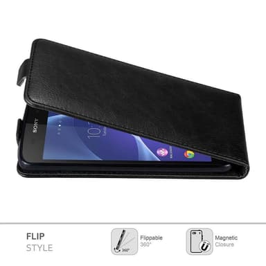 Sony Xperia Z3 Flipfodral Skal (Svart)