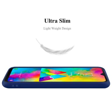 Skal Samsung Galaxy M20 Fodral Case (Blå)