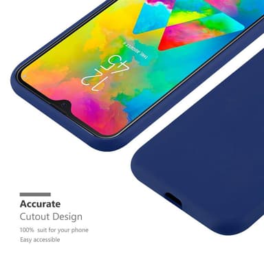 Skal Samsung Galaxy M20 Fodral Case (Blå)