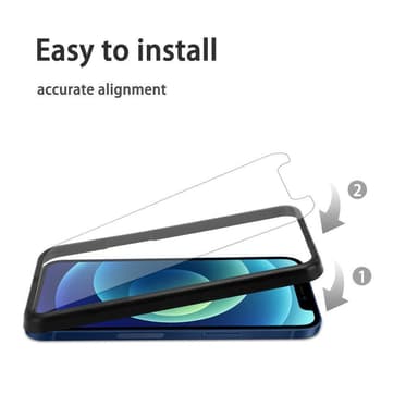 iPhone 12 / 12 PRO 3x Skyddsfilm Skyddsglas Tempered