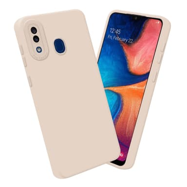 Samsung Galaxy A20 / A30 / M10s Skal Fodral Case (Rosa)