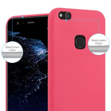 Skal Huawei P10 LITE Fodral Case (Röd)