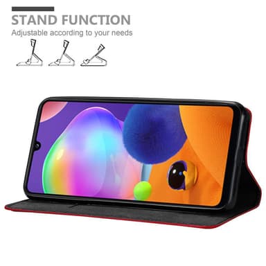 Samsung Galaxy A31 Skal Fodral Case (Röd)