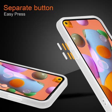 Samsung Galaxy A11 / M11 Skal Fodral Case (Transparent)