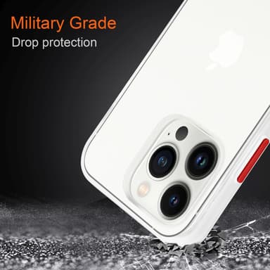iPhone 14 PRO MAX Skal Fodral Case (Transparent)