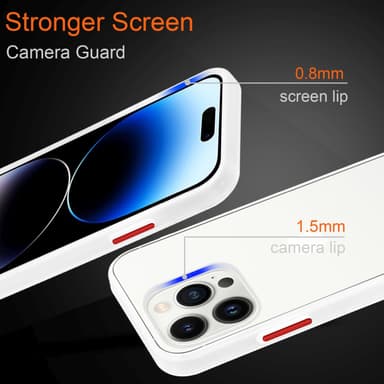 iPhone 14 PRO MAX Skal Fodral Case (Transparent)