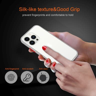 iPhone 14 PRO MAX Skal Fodral Case (Transparent)
