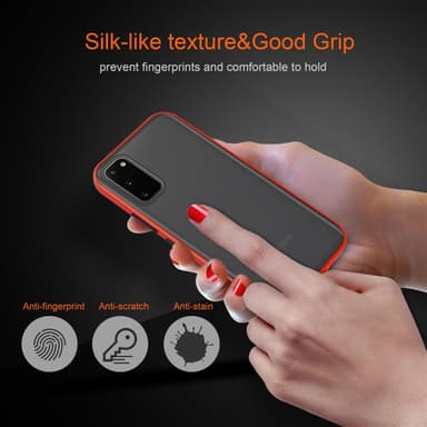 Samsung Galaxy S20 Skal Fodral Case (Transparent)