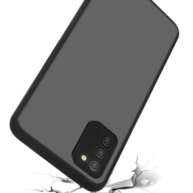 Samsung Galaxy A03s Skal Fodral Case (Svart)