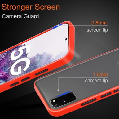 Samsung Galaxy S20 Skal Fodral Case (Transparent)