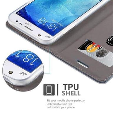 Samsung Galaxy J5 2015 Plånboksfodral Skal (Blå)