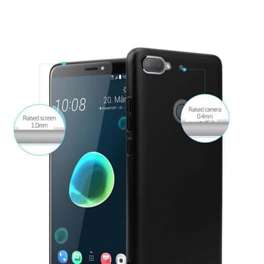 HTC Desire 12 PLUS Skal Fodral Case (Svart)