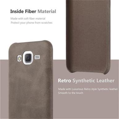 Samsung Galaxy J5 2015 Skal Fodral Case (Brun)