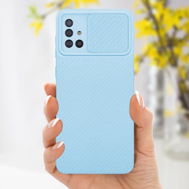 Skal Samsung Galaxy A51 4G / M40s Fodral Case (Blå)
