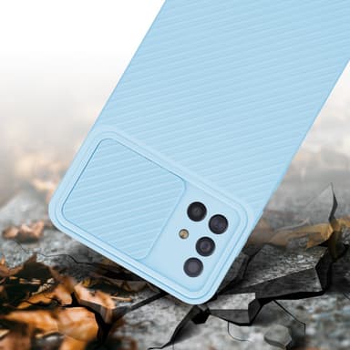 Skal Samsung Galaxy A51 4G / M40s Fodral Case (Blå)