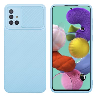 Skal Samsung Galaxy A51 4G / M40s Fodral Case (Blå)