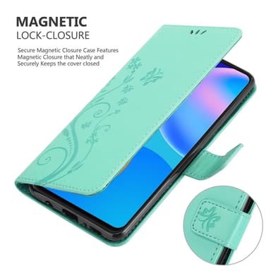 Huawei P SMART 2021 Plånboksfodral Skal (Turkos)